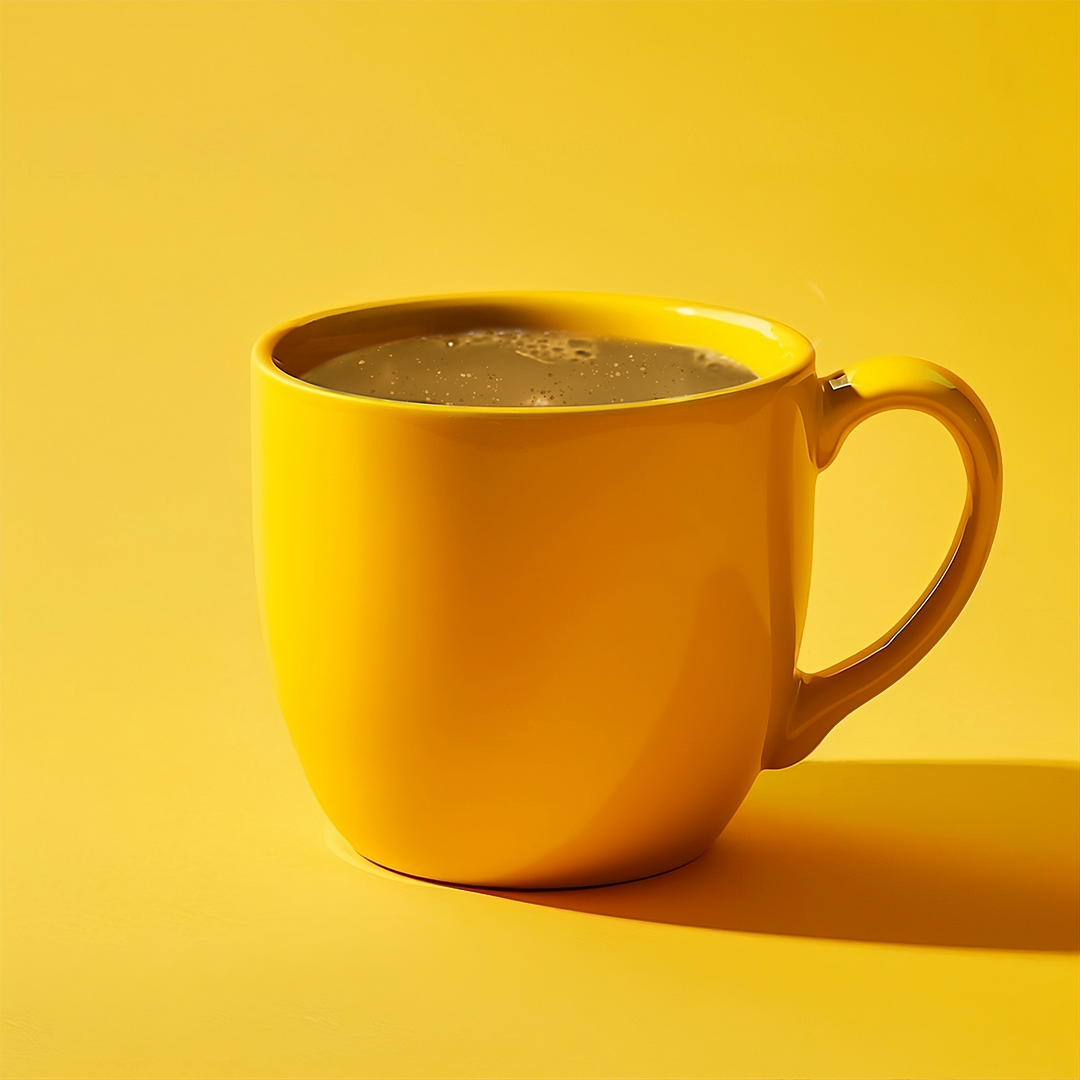 Morning Lover Yellow Mug